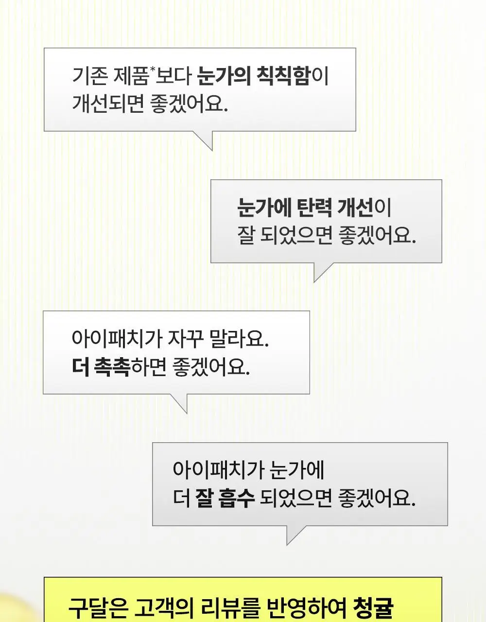 [리뉴얼] 구달 청귤 비타C 잡티케어 아이패치 알파 60매 상세페이지 1